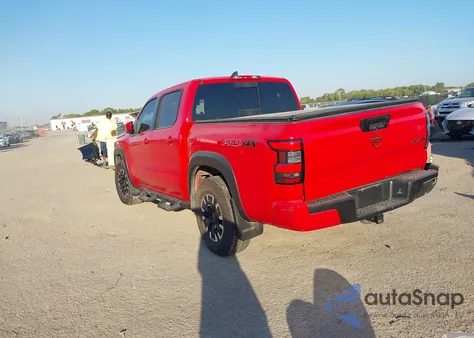 2023 Nissan Frontier Pro-4X 4X4 z USA, uszkodzony, nr VIN 1N6ED1EK3PN663941